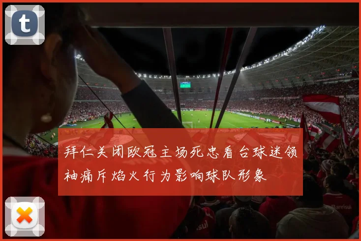 拜仁关闭欧冠主场死忠看台球迷领袖痛斥焰火行为影响球队形象